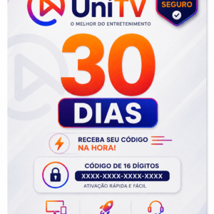 Recarga Unitv 30 dias